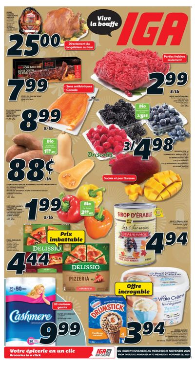 IGA (QC) Flyer November 19 to 25