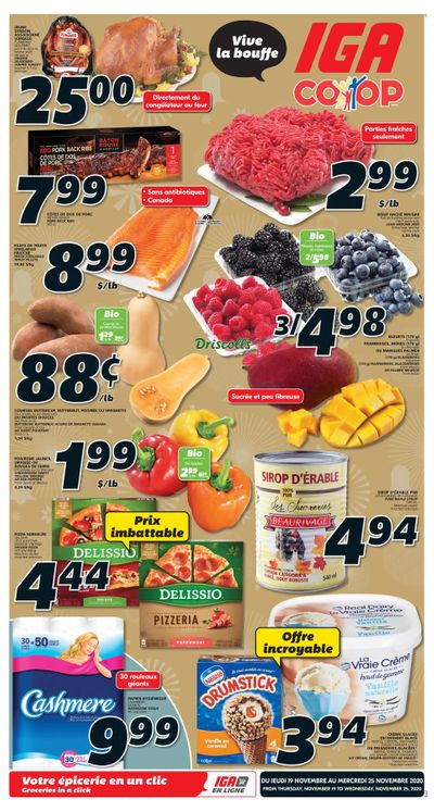 IGA (NB) Flyer November 19 to 25