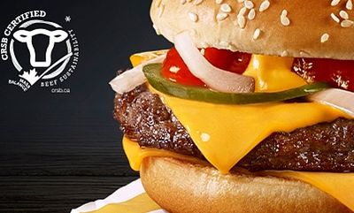 Quarter Pounder with Cheese. at McDonald's Canada