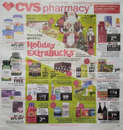 CVS Ad Preview (11/22/20 – 11/28/20): Early CVS Weekly Ad Flyer Preview