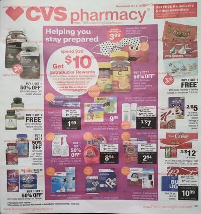 CVS Ad Preview (11/8/20 – 11/14/20): Early CVS Weekly Ad Flyer Preview