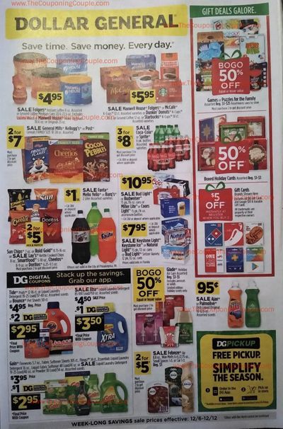 Dollar General Ad (12/6/20 – 12/12/20): Dollar General Weekly Ad Flyer Preview