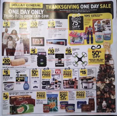 Dollar General Black Friday Ad 2020 Is Now Leaked ~ BROWSE the Ad!