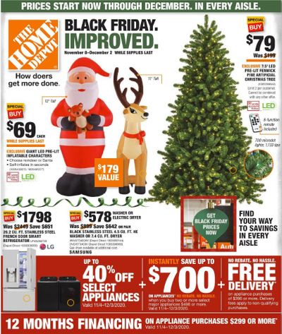 Home Depot Black Friday 2020 Ad ~ BROWSE the Leaked Ad!