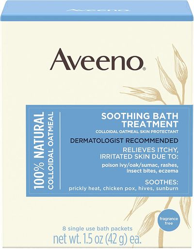 Aveeno Soothing Bath Treatment, 8 Count On Sale for $ 8.39 (Save $ 3.60) at Amazon Canada