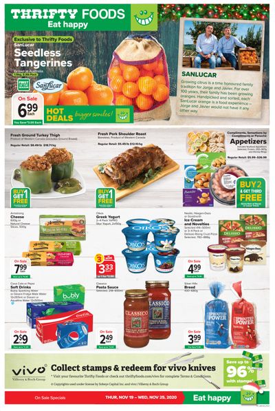Thrifty Foods Flyer November 19 to 25