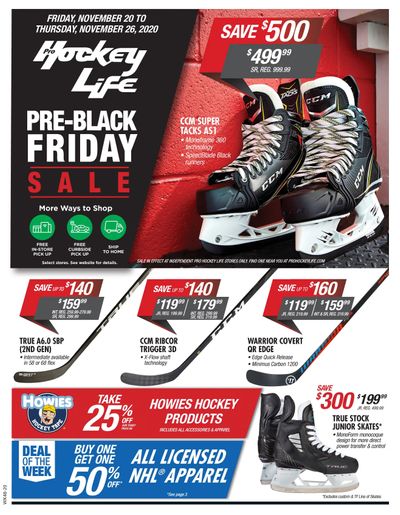 Pro Hockey Life Flyer November 20 to 26