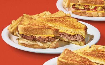 New Cheese Melt Sandwiches Arrive at Denny's for a Limited Time
