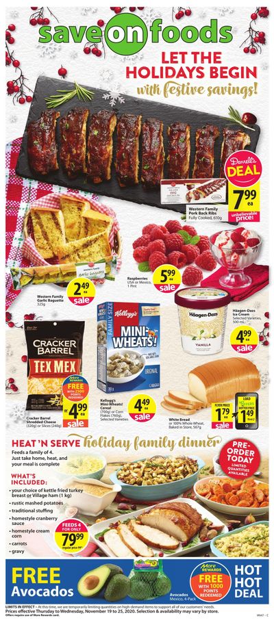 Save on Foods (SK) Flyer November 19 to 25