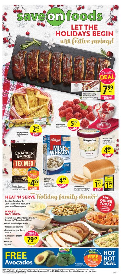 Save on Foods (AB) Flyer November 19 to 25