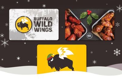 Get a $5 Bonus Gift Card when you Purchase a $25 Gift Card at Buffalo Wild Wings