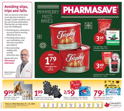 Pharmasave (AB, SK & MB) Flyer November 20 to 26