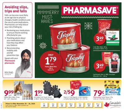 Pharmasave (BC) Flyer November 20 to 26