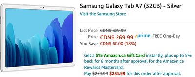 Amazon Canada Pre Black Friday Deals: Save 18% on Samsung Galaxy Tab A7 32GB + 40% on Xena: Warrior Princess – The Complete Series TV + More HOT Offers