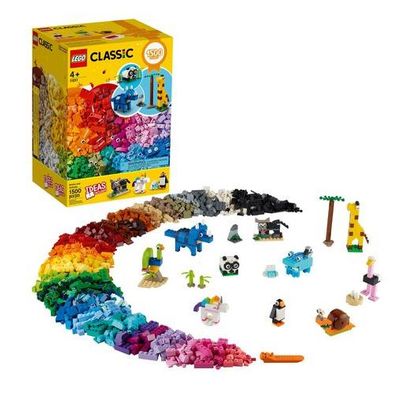 LEGO Classic Bricks and Animals 11011 Toy Building Kit For $39.98 At Walmart Canada