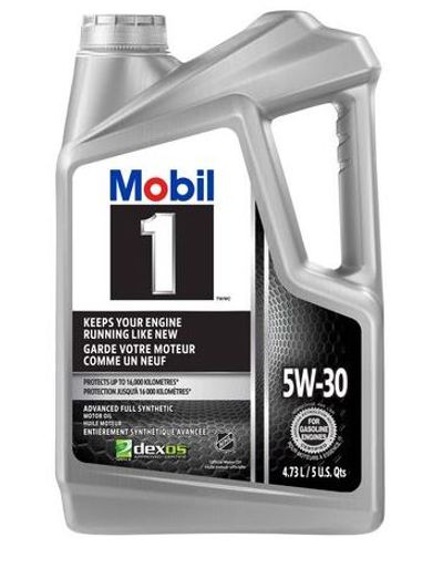 Mobil 1 Full Synthetic Engine Oil 5W-30 For $23.88 At Walmart Canada