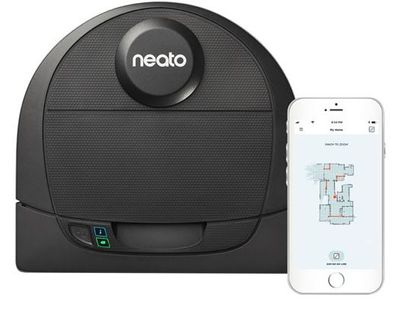 Neato Robotics Botvac D4 Connected Robot Vacuum - Black For $299.99 At Best Buy Canada