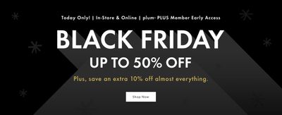 Indigo Canada Black Friday Early Access: Up to 50% off Gifts & More Today Only!