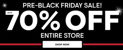 Bluenotes Canada Pre-Black Friday Flash Sale: Save UP to 70% Off