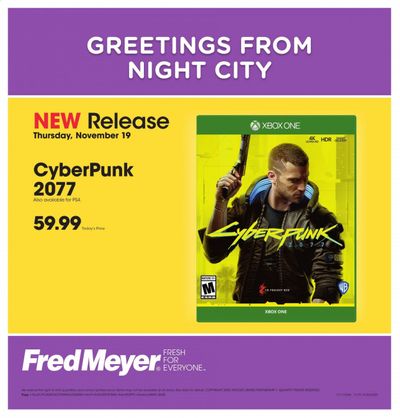 Fred Meyer Weekly Ad Flyer November 17 to November 20