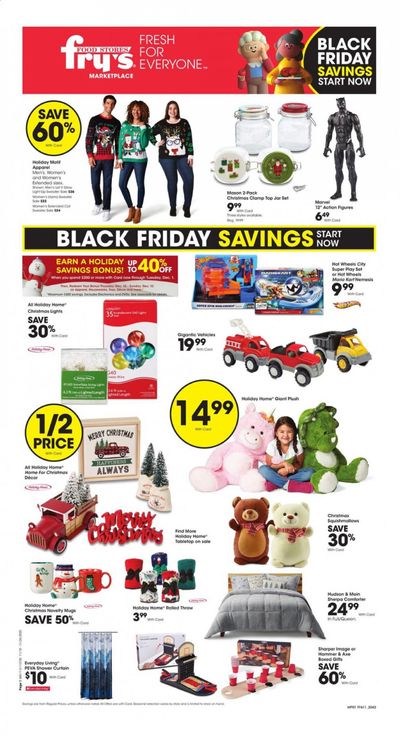 Fry’s (AZ) Weekly Ad Flyer November 18 to November 26