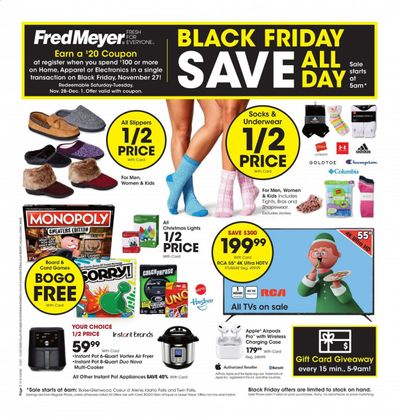 Fred Meyer Weekly Ad Flyer November 27 to November 27