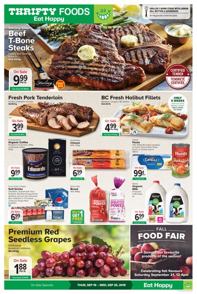 Thrifty Foods Flyer September 19 to 25