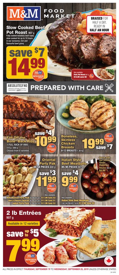 M&M Food Market (SK, NS, NB) Flyer September 19 to 25