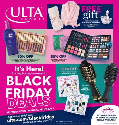 Ulta Beauty Weekly Ad Flyer November 22 to November 28