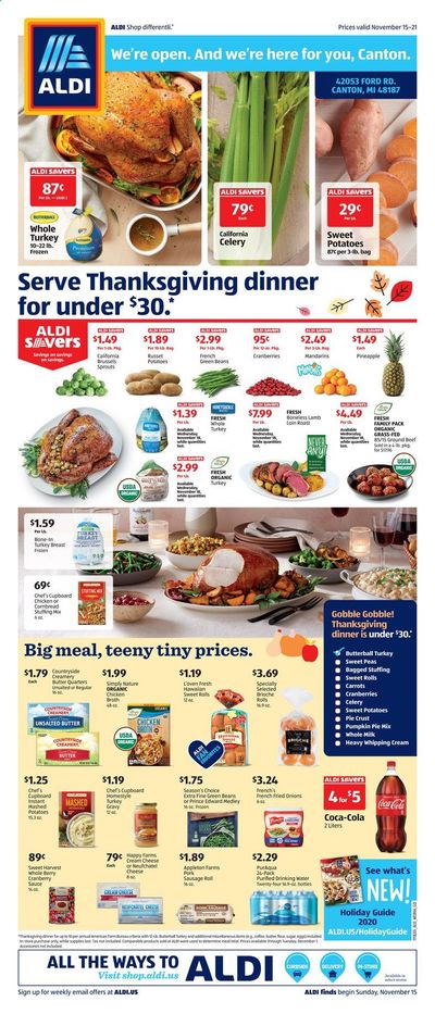 ALDI (MI) Weekly Ad Flyer November 15 to November 21