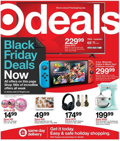 Target Ad Preview (11/22/20 – 11/28/20): Target Black Friday Ad Preview