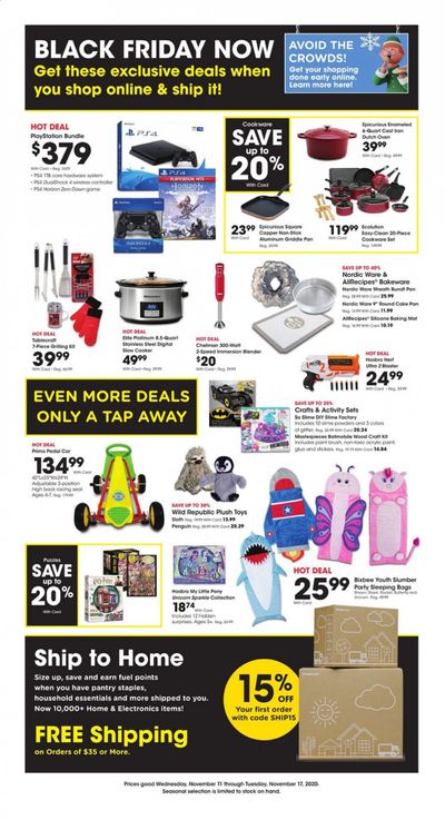 Dillons (KS) Weekly Ad Flyer November 18 to November 26