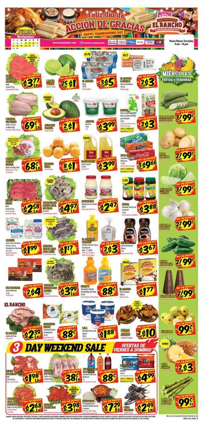 El Rancho (TX) Weekly Ad Flyer November 18 to November 26