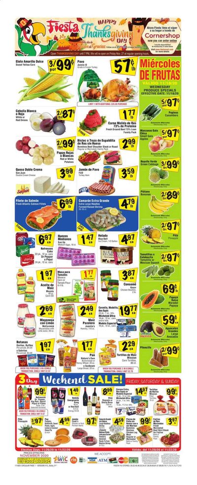 Fiesta Mart (TX) Weekly Ad Flyer November 18 to November 24