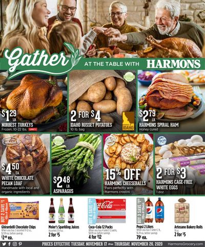 Harmons Weekly Ad Flyer November 17 to November 26