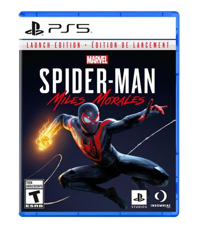 Marvel’s Spider-Man: Miles Morales Launch Edition (PlayStation 5) On Sale for $64.96 at Walmart Canada