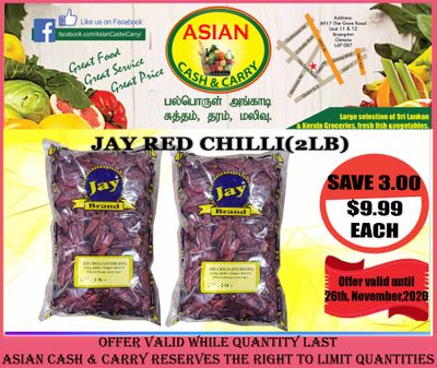 Asian Cash & Carry Flyer November 20 to 26
