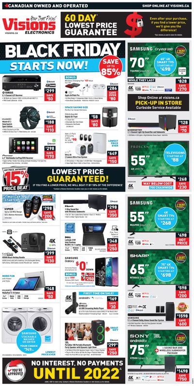 Visions Electronics Flyer November 20 to 26