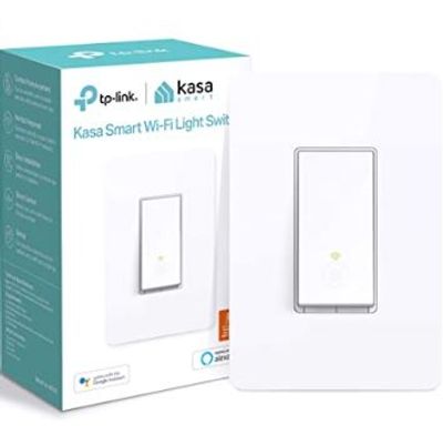 Kasa Smart Light Switch by TP-Link, Single Pole, Needs Neutral Wire, 2.4Ghz WiFi Light Switch Works with Alexa and Google Assistant, 1-Pack (HS200) At $ 19.99 For Amazon Canada