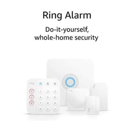 Ring Alarm 5-piece kit (2nd Gen) – home security system with optional 24/7 professional monitoring – Works with Alexa At $159.99 For Amazon Canada