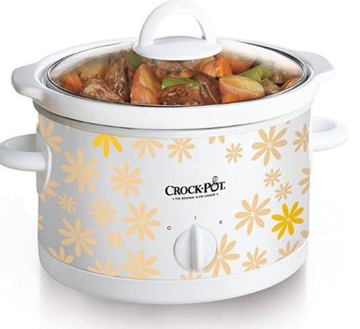 Crock-Pot 2.5 Qt, Daisy Pattern $14.97 For Amazon Canada