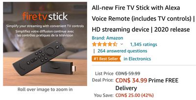 Amazon Canada Pre Black Friday Deals: Save 42% on All-new Fire TV Stick with Alexa + 34% on Dash Cam Front and Rear + More HOT Offers Amazon Canada Pre Black Friday Deals: Save 42% on All-new Fire TV Stick with Alexa + 34% on Dash Cam Front and Rear + More HOT Offers