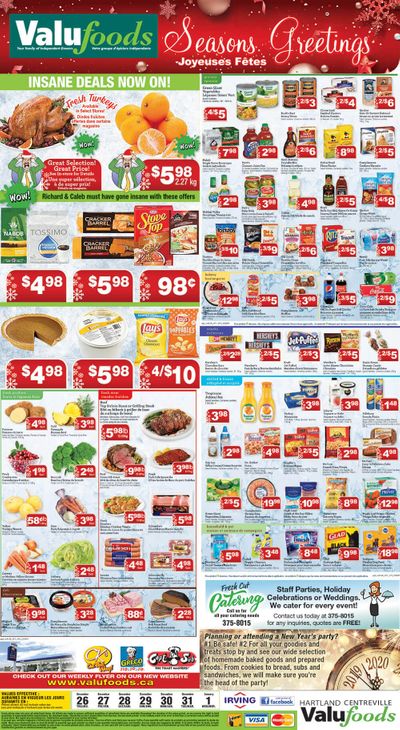 Valufoods Flyer December 26 to January 1