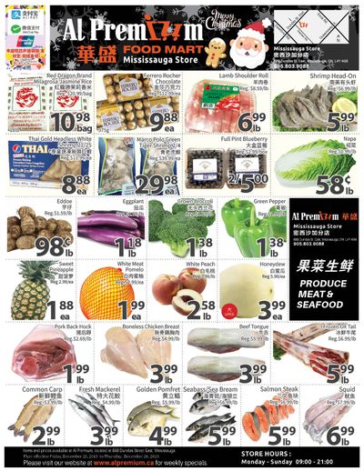 Al Premium Food Mart (Mississauga) Flyer December 20 to 26