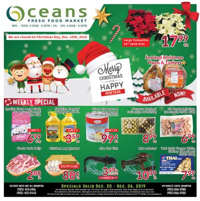 Oceans Fresh Food Market (Brampton) Flyer December 20 to 26