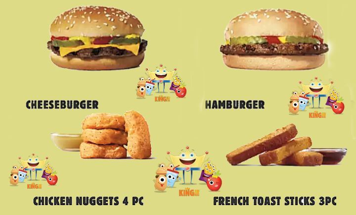 King Jr. Meals at Burger King