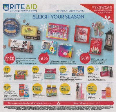 Rite Aid Weekly Ad Flyer (11/29/20 – 12/5/20): Early Rite Aid Ad Preview