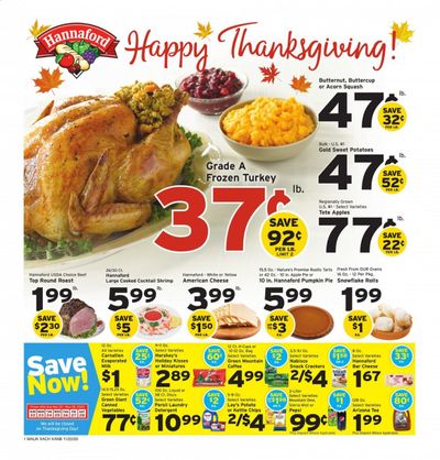 Hannaford (MA) Weekly Ad Flyer November 22 to November 28