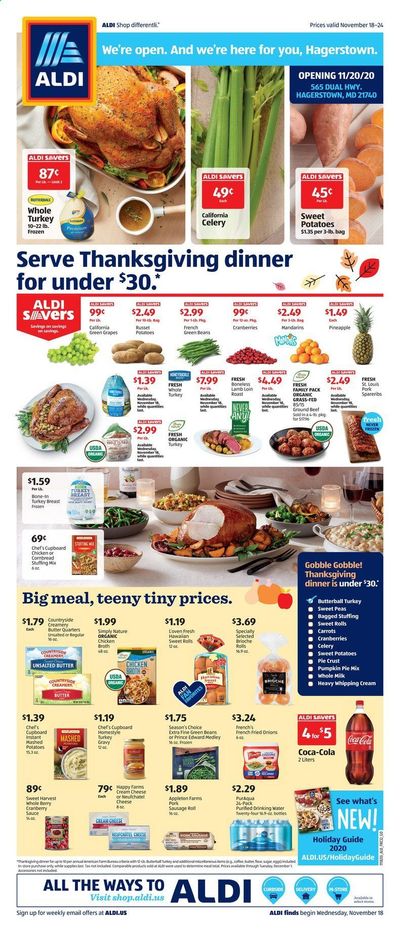 ALDI (MD) Weekly Ad Flyer November 18 to November 24