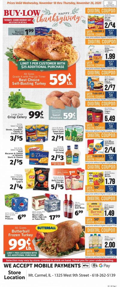 IGA Weekly Ad Flyer November 18 to November 26